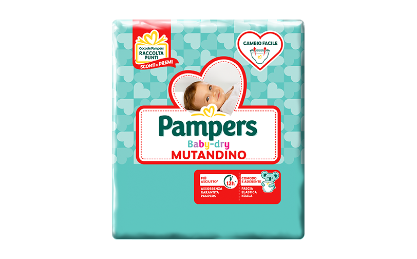Pampers Baby-dry Mutandino