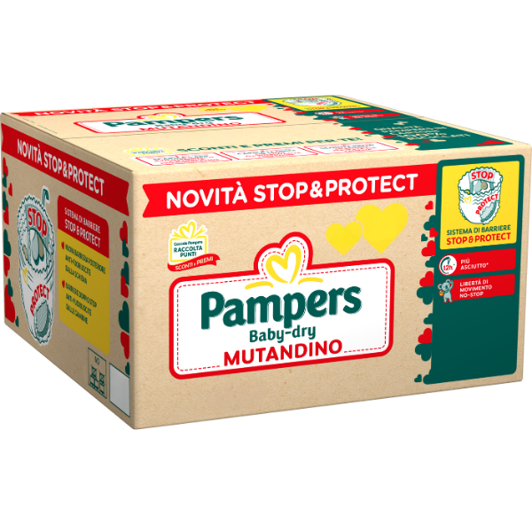 Pannolini Pampers Baby-dry Mutandino