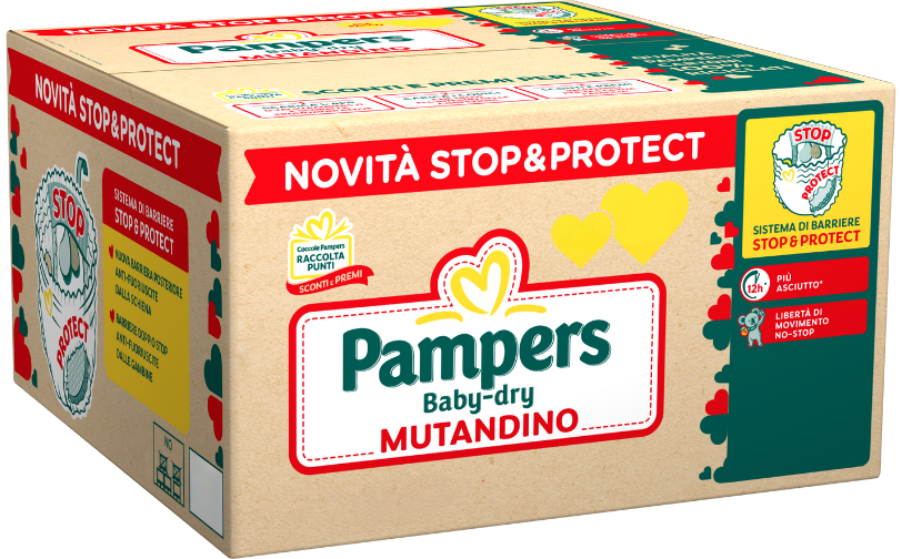 Pampers Baby-dry Mutandino