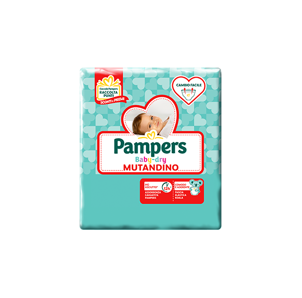 Pannolini Pampers Baby-dry Mutandino