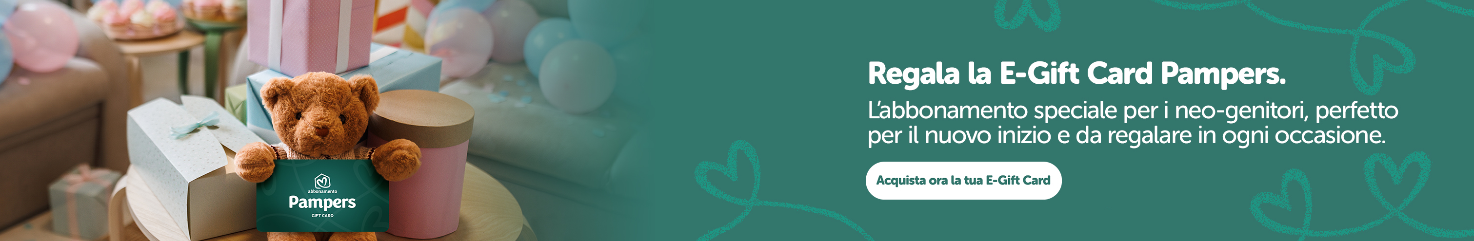 Regala la E-Gift Card Pampers